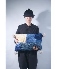 3.Cushion Cover Rectangle/Patch work/poodle/32cm×52cm
