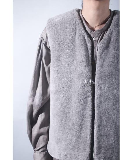 1.Fur Vest/ Organic cotton/size2