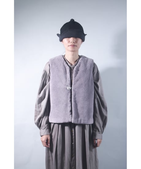 1.Fur Vest/Organic cotton/Size 1