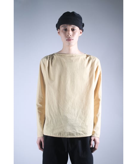 6.Boat /Pullover/Organic cotton/Size-Free(unisex)/Sand baige