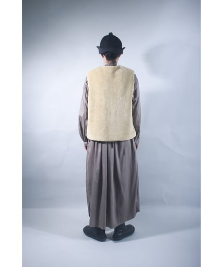 3.Fur Vest/ Organic cotton/size2