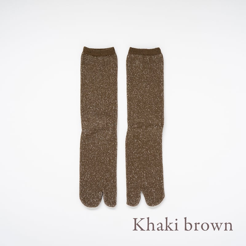 5色展開］シルッキタビソックス -リサイクルシルクコットン-23-25cm