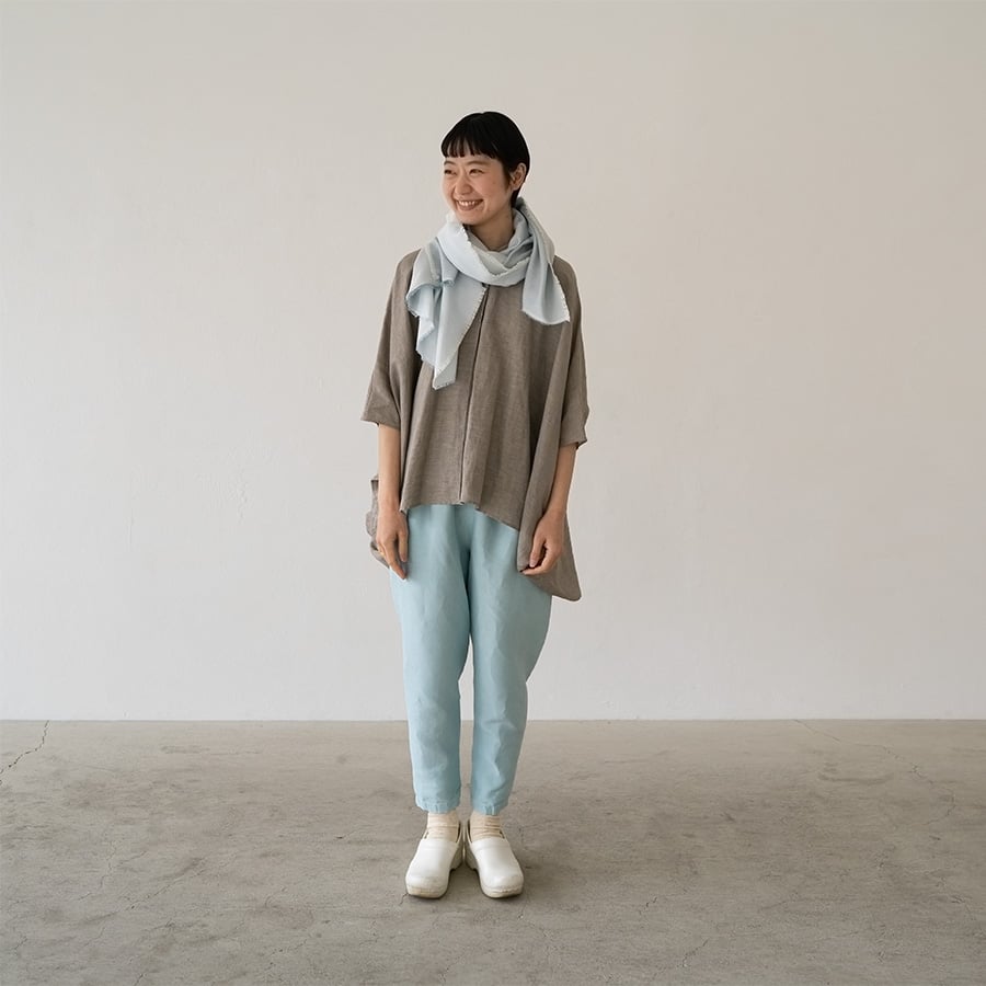 シルッキパンツ -SILKKI LINEN- Aqua | SILKKI shop
