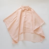 シルッキコクーンシャツ -SILKKI LINEN- Soft pink