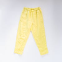 シルッキパンツ -SILKKI LINEN- Lemon