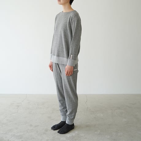 ［シルクパジャマ］シルッキエアパンツ Gray 女性用