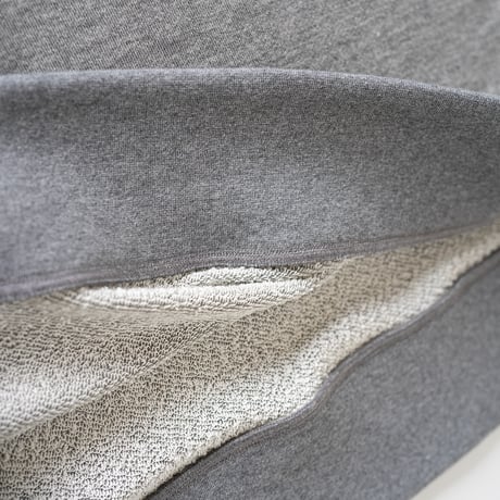 ［シルクパジャマ］シルッキエアトップス Gray 男性用