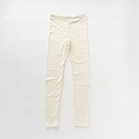 シルッキレギンス  -Washable silk- White