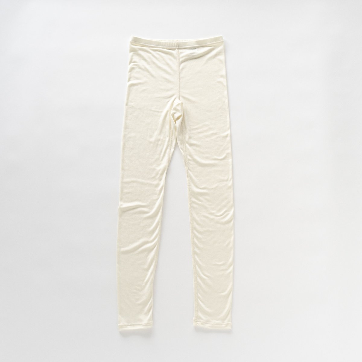 シルッキレギンス -Washable silk- White | SILKKI shop