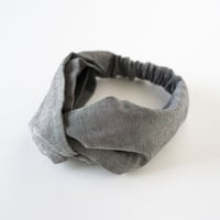 シルッキヘアバンド -SILKKI LINEN- Gray