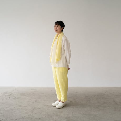 シルッキパンツ -SILKKI LINEN- Lemon