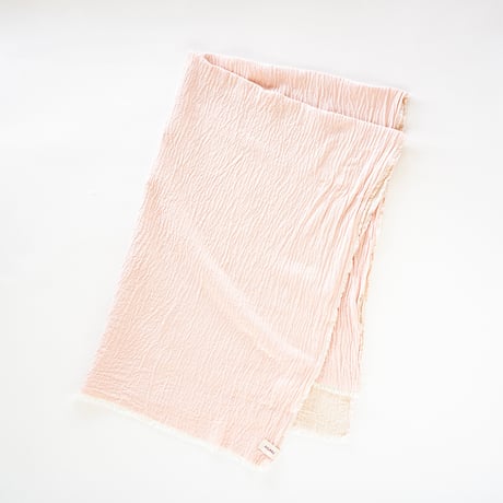 シルッキブランケットストール #2 -Soft pink-