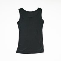 インナータンクトップ -Washable silk-Black