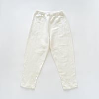 シルッキパンツ -SILKKI LINEN- White
