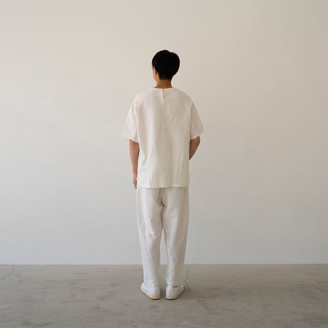 シルッキパンツ -SILKKI LINEN- White