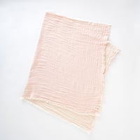 シルッキブランケットストール #3 -Soft pink-