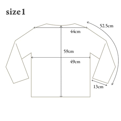 シルッキボーダーカットソー -Black and Light beige-