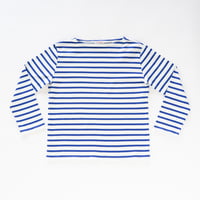 シルッキボーダーカットソー -White and Blue-