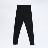 シルッキマタニティレギンス-Washable silk- black
