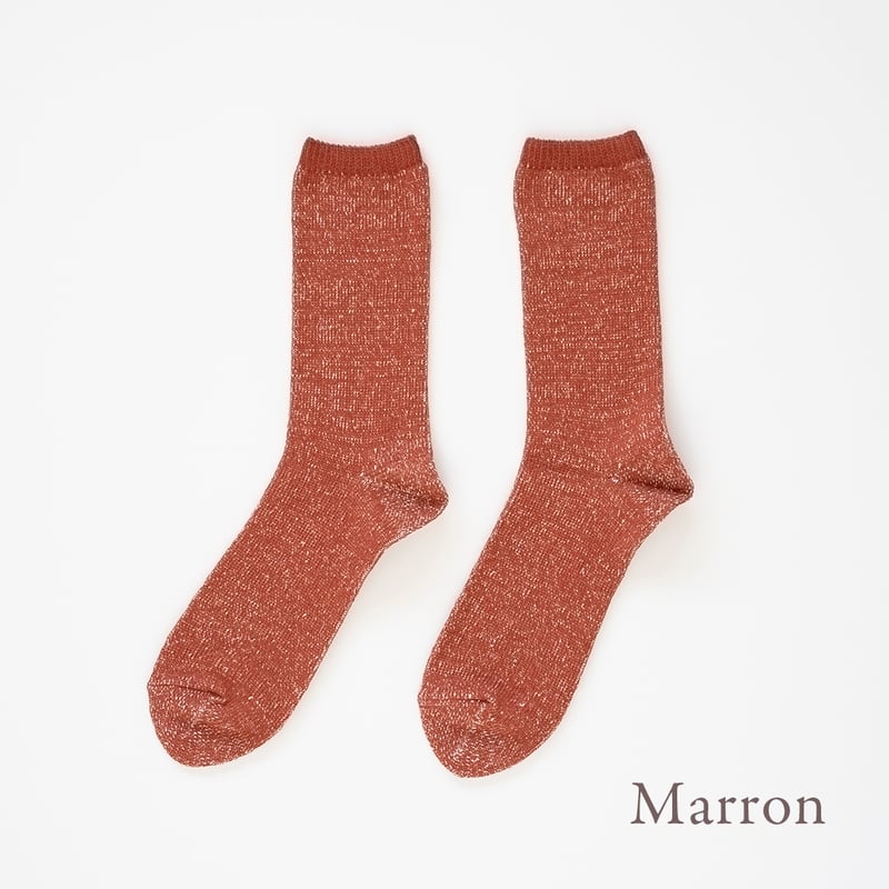 9色展開］シルッキソックス -リサイクルシルクコットン- 23-25cm