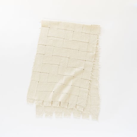シルッキブランケットストール #1 White