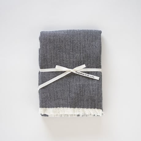 シルッキブランケットストール #3 -Navy-