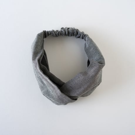 シルッキヘアバンド -SILKKI LINEN- Gray