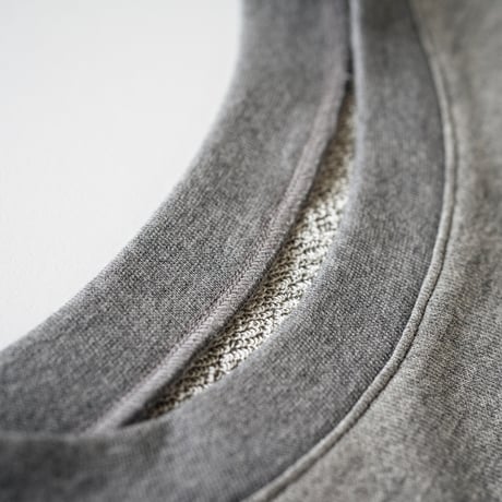 ［シルクパジャマ］シルッキエアトップス Gray 男性用