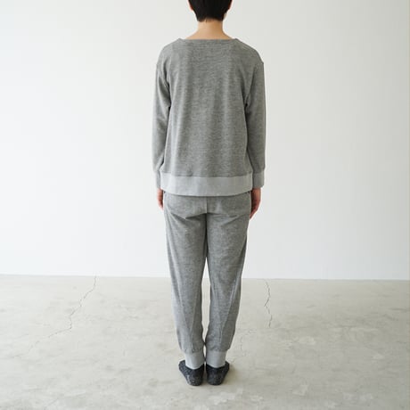 ［シルクパジャマ］シルッキエアパンツ Gray 女性用