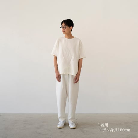 シルッキパンツ -SILKKI LINEN- White