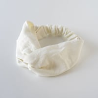 シルッキヘアバンド -SILKKI LINEN- White