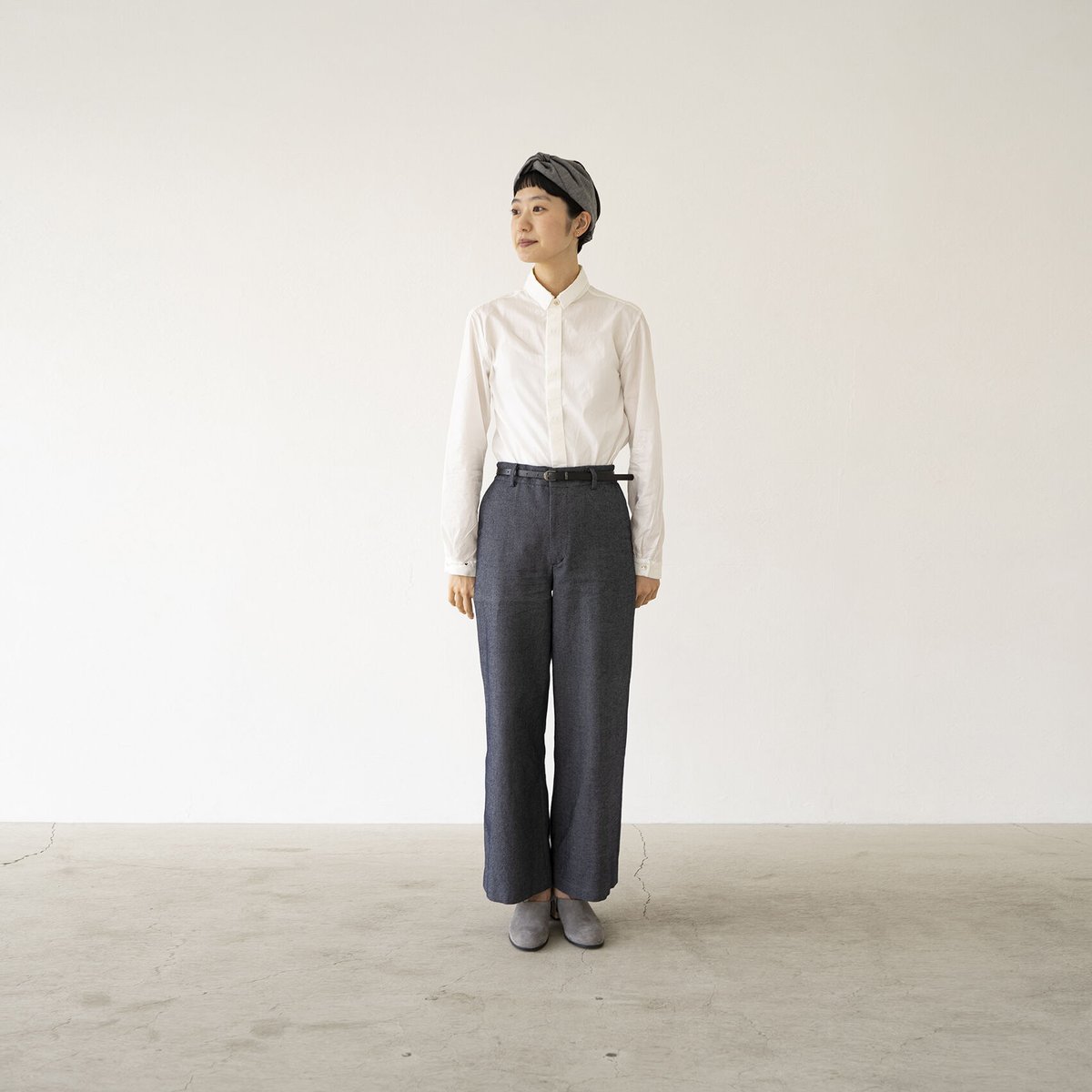 ストレートシルッキパンツ -Silkki denim- Navy | SILKKI shop