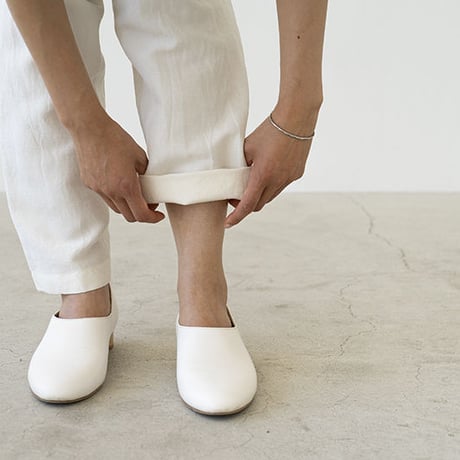 シルッキパンツ -SILKKI LINEN- White