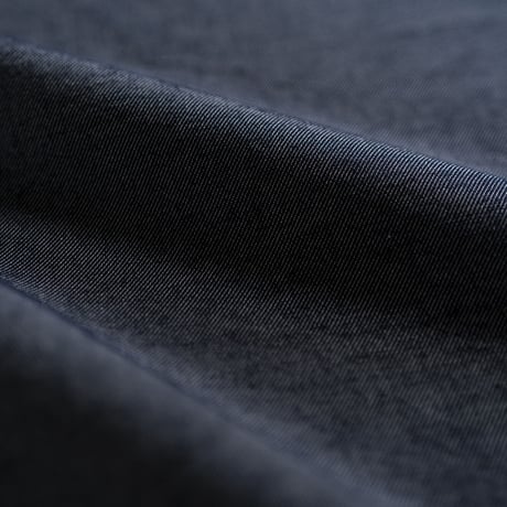 ストレートシルッキパンツ -Silkki denim- Navy