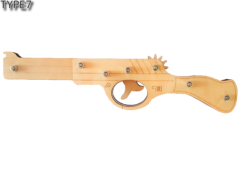 回転式輪ゴムピストル TYPE6、TYPE7 | ZAT ONLINE STORE