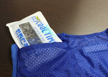 スーツアクター専用冷却ベスト