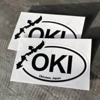 OKI Bumper Sticker / Map