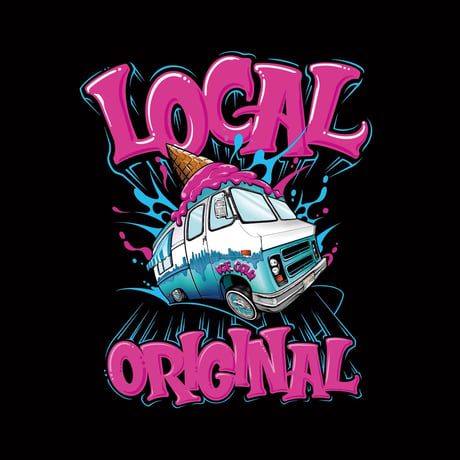 LOCAL CLOTHING T-Shirt / ICE CREAM