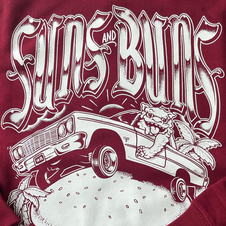 SUNS AND BUNS  Crew Neck