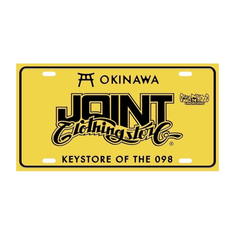 OSSANTHEHOOD License Plate Frame / OKI | JOINT