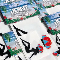 Okinawan Cindy Sticker Set