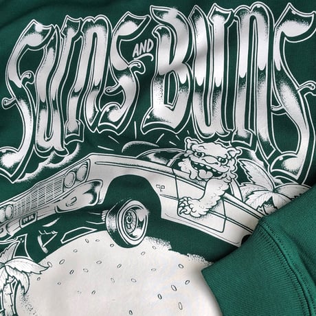 SUNS AND BUNS  Crewneck
