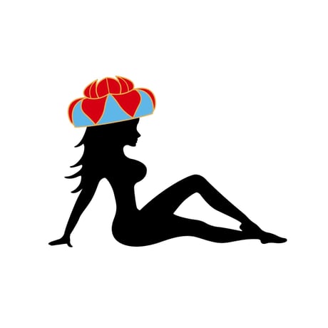 Okinawan Cindy Sticker Set