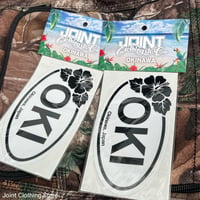 OKI Bumper Sticker / Hibiscus