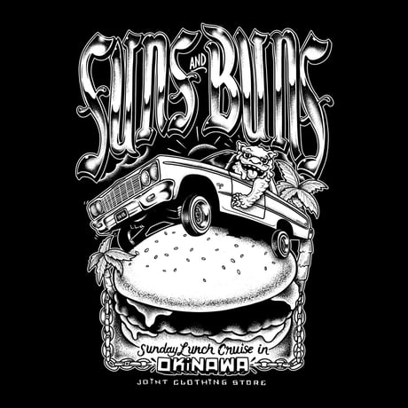 SUNS AND BUNS  Crew Neck