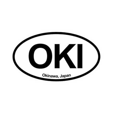 OKI Vinyl Sticker