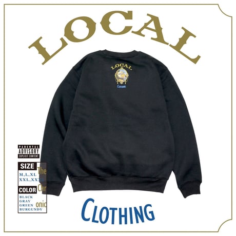 LOCAL CLOTHING Crewneck