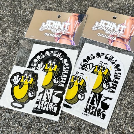 Joint Clothing Sticker / J