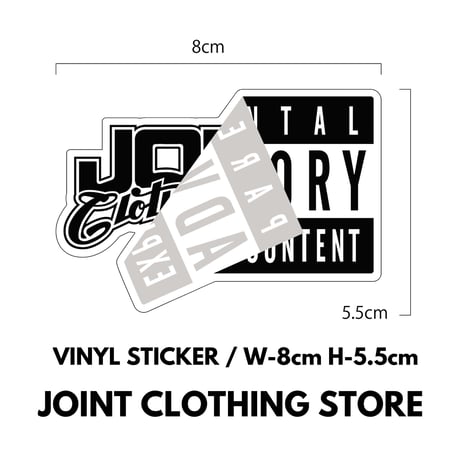 Joint Clothing Sticker / Box