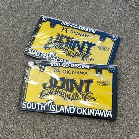 OSSANTHEHOOD License Plate Frame / OKI